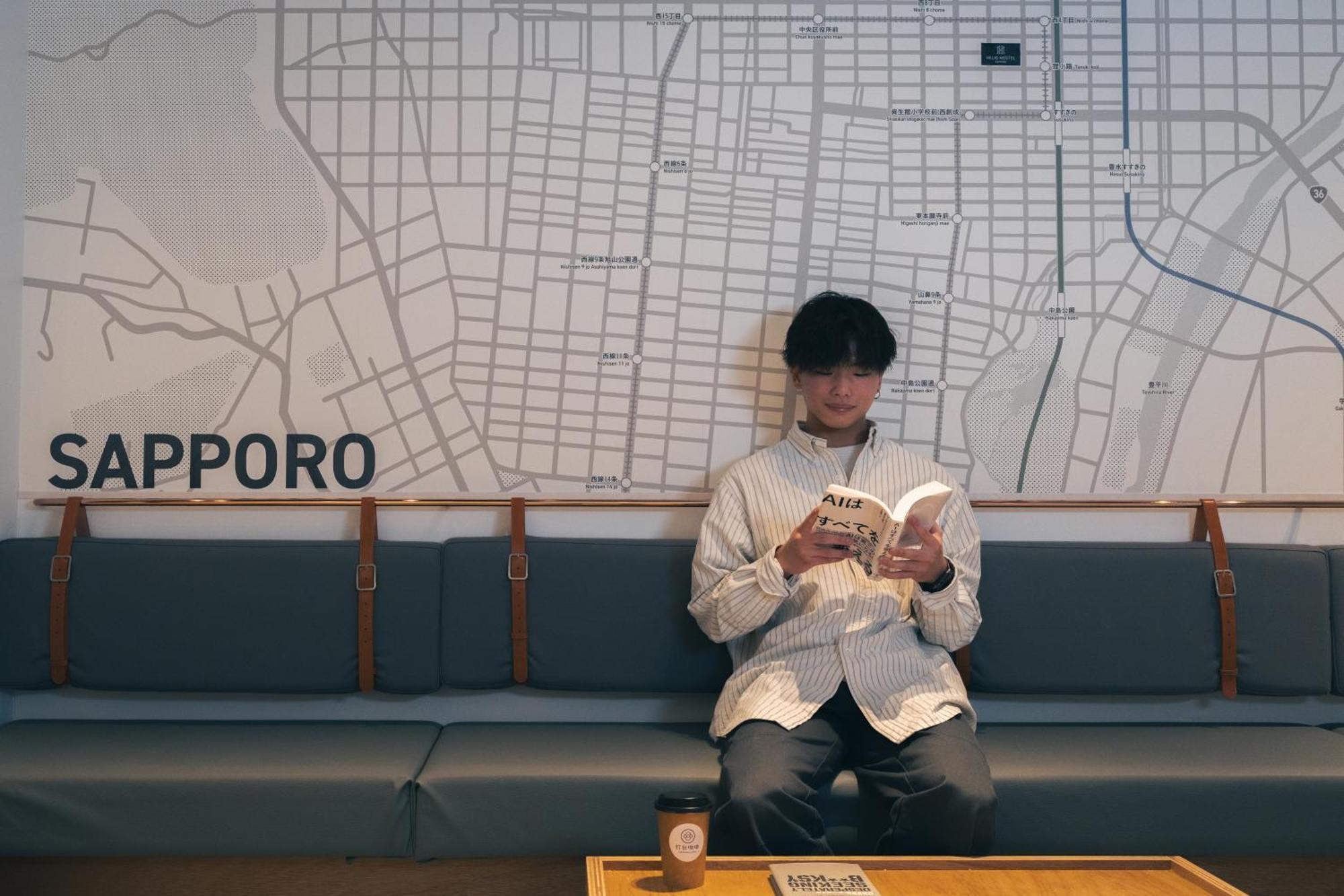 Helio Hostel Sapporo Eksteriør billede